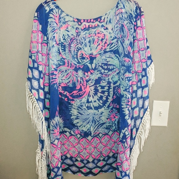 NWT Lilly Pulitzer Gypsea Girl Ginette Coverup XL - Picture 3 of 8